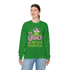 Grinch Stole My Lesson Plan Sweatshirt