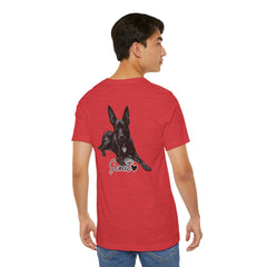 Dog Dad T-Shirt — Personalized Your Dog Image  Tee (Custom Name)