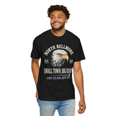 Your Home Town Personalized Eagle T‑Shirt — "Small Town, Big Heart"
