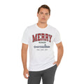 Big MERRY CHRISTMAS Submarine Brotherhood -Unisex Jersey Short Sleeve Tee