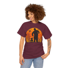 HAUNTED HOUSE ZOMBIE! Graphic Unisex Heavy Cotton Tee