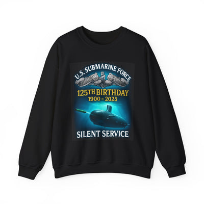125th Birthday U.S. Submarine Force Enlisted Sweatshirt — 