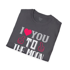 Valentines Day - European Printed Unisex Softstyle T-Shirt, I Love You Shirt,Romantic gift, gift for her, gift for him, couples t-shirt,Love