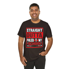 Straight Outta Phlebotomy School Graphic Tee