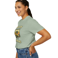 Mixtape Face T-Shirt — Retro Cassette Music Graphic Tee