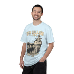 USS Holland SS-1 Submarine Vintage Graphic T-Shirt — Navy History Tee