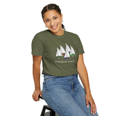 Hempstead Bay Sailing Club T-Shirt — Vintage Sailboat Race Day Tee