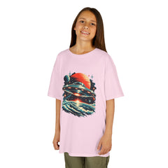 Kids UFO Spaceship Outer Space T-Shirt