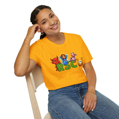 Russell Sage College Mascots Unisex T-Shirt - Personalize your shirt with your grad year by entering it in the notes field before you hit the checkout button