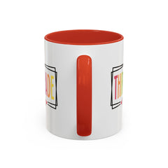 THIRD GRADE TEACHER, Accent Coffee Mug, hearts graphics,present for teacher, educator gift, gift for him, gift for her, teacher appreciation