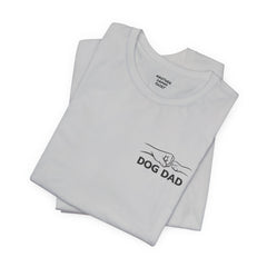 Dog Dad T-Shirt — Personalized Your Dog Image  Tee (Custom Name)
