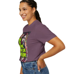 Christian T-Shirt — "Jesus Died For Me, Now I Live For Him" Graffiti Tee