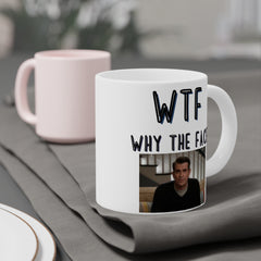 WTF Why the Face Phil's-osophy, Ceramic Mug, Gift For Him, Gift For Her, Funny Realtor Mug, Birthday Gift, Unique Fan Gift, Modern Family