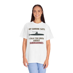 Submarine Humor T-Shirt - Funny Unisex Tee for Nautical Lovers, Gift for Submarine Enthusiasts, Casual Wear, Maritime Joke Shirt
