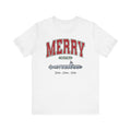 Big MERRY CHRISTMAS Submarine Brotherhood -Unisex Jersey Short Sleeve Tee