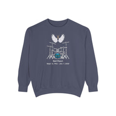 RUSH Neil Peart Unisex Garment-Dyed Sweatshirt