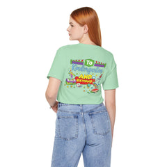 Personalized Name Kindergarten Teacher T-Shirt —  Kindergarten and Beyond Graphic Tee