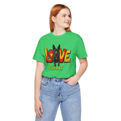 Personalized Love Your Dog T-Shirt — Designed with your dogs name and picture Graphic Tee