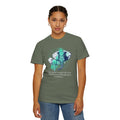 Elephant Portrait of Wrinkles - Unisex Garment-Dyed T-shirt