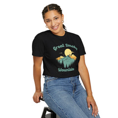 Great Smoky National Park National Park Graphic, Comfort Colors Soft Relaxed Fit Unisex Garment-Dyed T-shirt