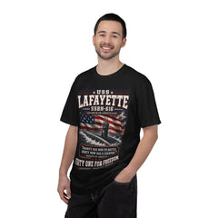 USS Lafayette SSBN-616 Submarine T-Shirt — Forty One For Freedom Patriotic Tee