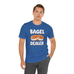 Funny Bagel Dealer Tee - Graphic Shirt