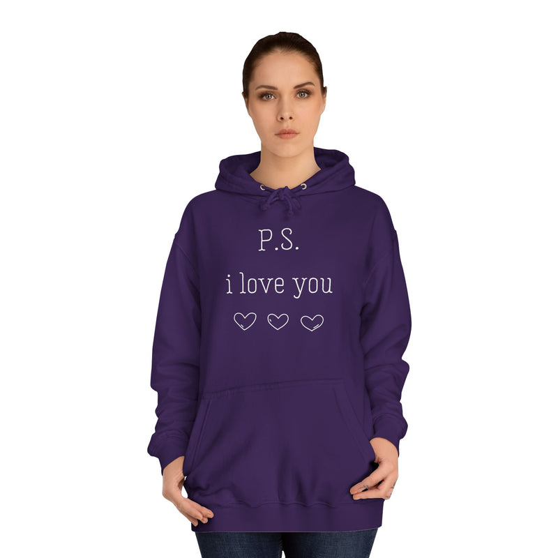 PS I LOVE YOU Unisex Hoodie - STOP BULLYING Suicide Prevention Awareness