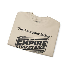 The Empire Strikes Back - Unisex Heavy Blend Crewneck Sweatshirt | Star Wars | Movie Quote | Gift For Him | Movie Fan Gift | Darth Vader