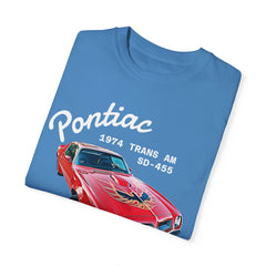 Retro Pontiac 1974 Trans Am SD-455 Unisex Comfort Colors Garment Dyed T-Shirt
