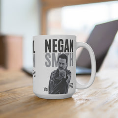The Walking Dead Rick, Daryl & Negan Ceramic Mug — Three Character Images (11/15/20 oz)
