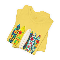 Surfboard Meeting Unisex Tee - Fun Beach Vibe for Summer Gatherings