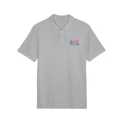 250 Years of Liberty with Jets Unisex Pique Polo Shirt (Embroidery)