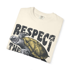 Respect the Locals T-Shirt — Sea Turtle Conservation Graphic Tee