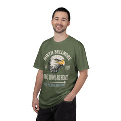 Your Home Town Personalized Eagle T‑Shirt — "Small Town, Big Heart"