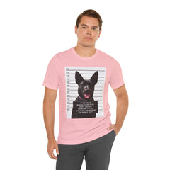 K9 Mugshot Personalized with your Dog T-Shirt