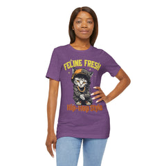Funny Feline Fresh Hip Hop Style - Graphic Tee