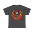 Flaming Fire Vampire - Graphic Unisex Heavy Cotton Tee