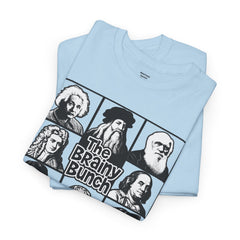 The Brainy Bunch Tee — Vintage Scientist Portraits Graphic T-Shirt