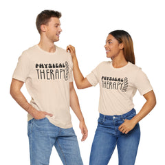 Physical Therapy Unisex Tee - Spine Graphic Gift for PT Student
