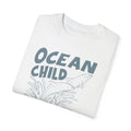 Dolphins, Ocean Child -  Graphic Unisex Garment-Dyed T-shirt