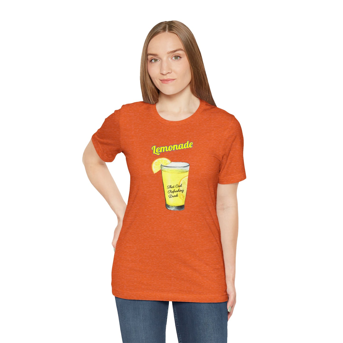 Lemonade That Cool Refreshing Drink, Graphic Unisex Jersey Short Sleeve Tee