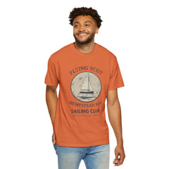 Hempstead Bay Sailing Club T‑Shirt — Flying Scot Hempstead Bay Vintage Sailboat Tee