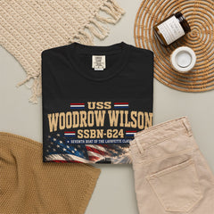 USS Woodrow Wilson SSBN-624 T-Shirt — Forty One for Freedom Submarine Tribute