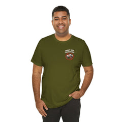 Montana Rules Tee - “3 Things You Don’t Do in Montana: Don’t Pet the Buffalo, Outdrink Canadians, Mess with Cowboy Music”