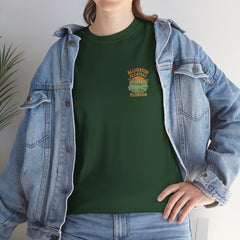 Alligator Alcatraz Unisex Heavy Cotton Tee, Florida Souvenir Shirt, Travel Gift, Vintage Style Tee, Nature Lover Apparel