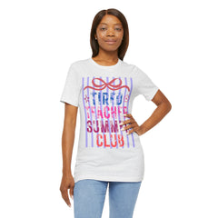 Tired Teacher Summer Club Tee