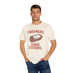 Cured Meats Graphic Tee - Funny Foodie Wear, Gift for Meat Lovers
