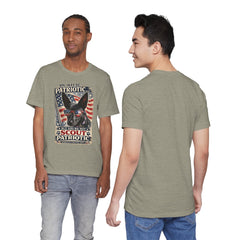 Personalized with your Dogs name and image - Patriotic Dog T-Shirt