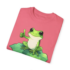 Vintage Style Frog Tshirt, Comfort Colors -  Stylish T Shirt
