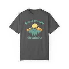 Great Smoky National Park National Park Graphic, Comfort Colors Soft Relaxed Fit Unisex Garment-Dyed T-shirt